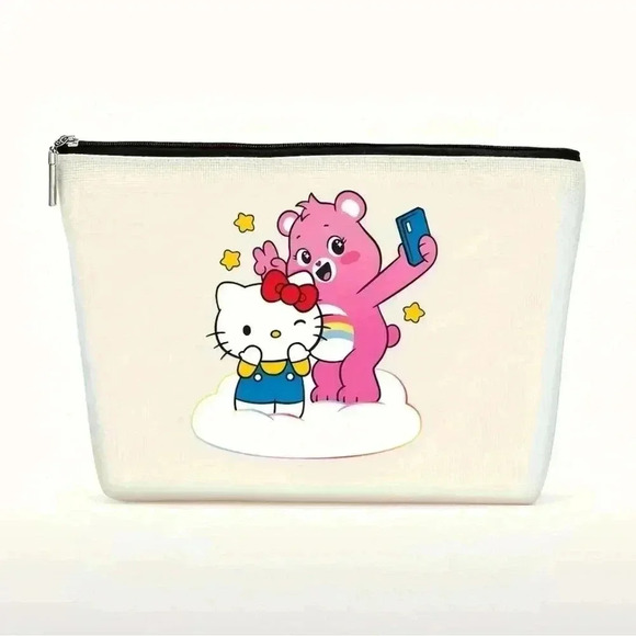 Hello Kitty and Care Bear Pouch - Picture 1 of 4